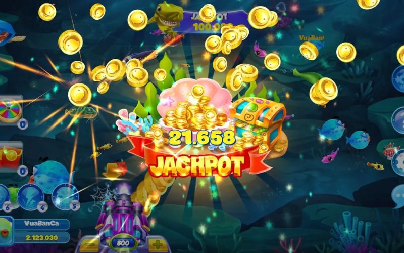Bắn cá ăn xu GO789 xu đầy ví